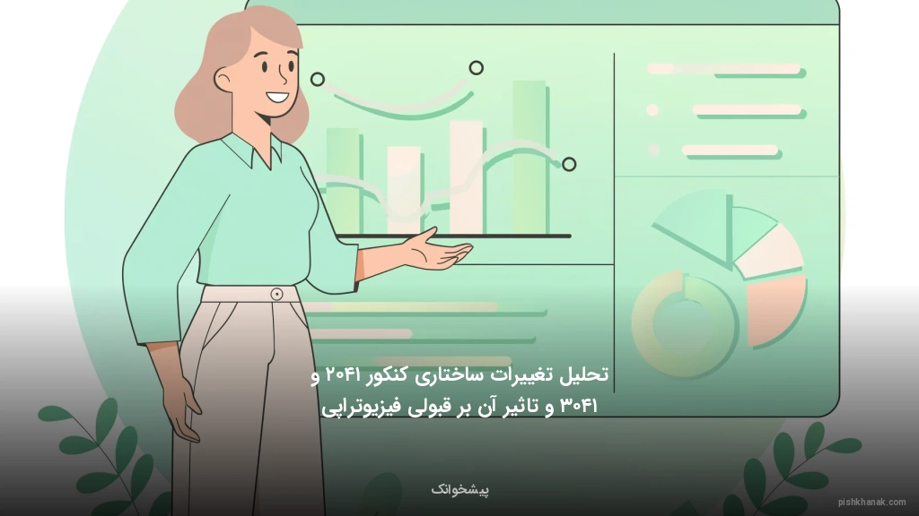 تحلیل تغییرات ساختاری کنکور ۱۴۰۲ و ۱۴۰۳ و تاثیر آن بر قبولی فیزیوتراپی