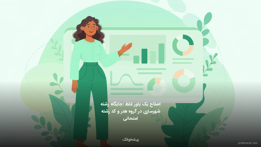 اصلاح یک باور غلط: جایگاه رشته شهرسازی در گروه هنر و کد رشته امتحانی