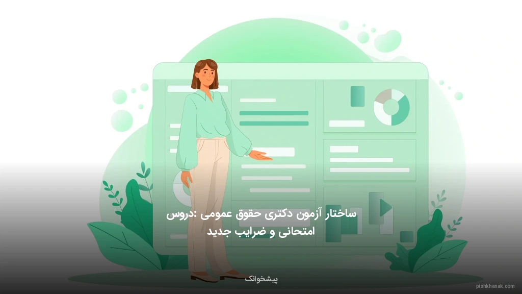 ساختار آزمون دکتری حقوق عمومی: دروس امتحانی و ضرایب جدید