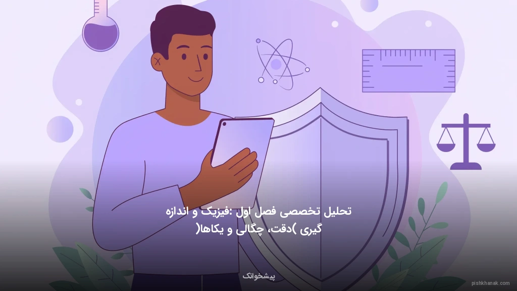 تحلیل تخصصی فصل اول: فیزیک و اندازه‌گیری (دقت، چگالی و یکاها)