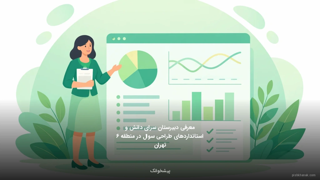 معرفی دبیرستان سرای دانش و استانداردهای طراحی سوال در منطقه ۶ تهران