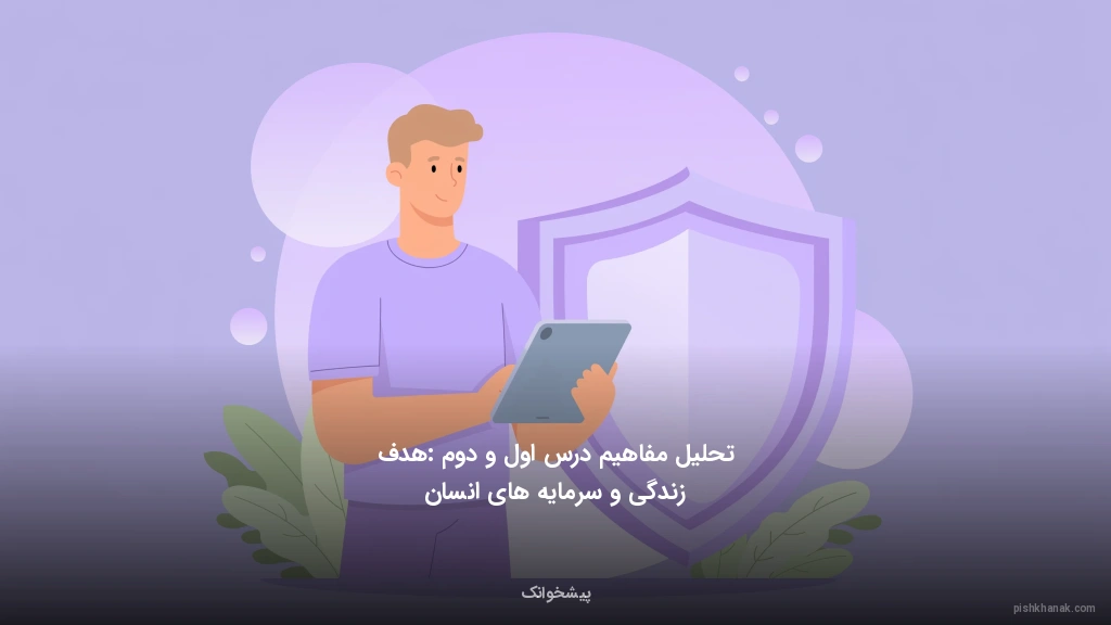 تحلیل مفاهیم درس اول و دوم: هدف زندگی و سرمایه‌های انسان