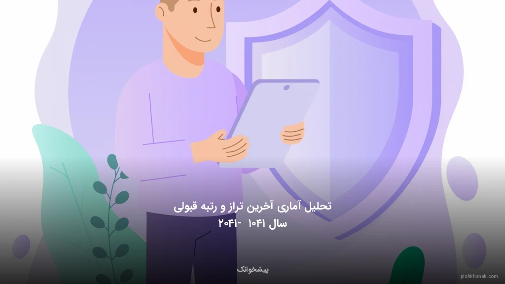 تحلیل آماری آخرین تراز و رتبه قبولی سال ۱۴۰۱ - ۱۴۰۲