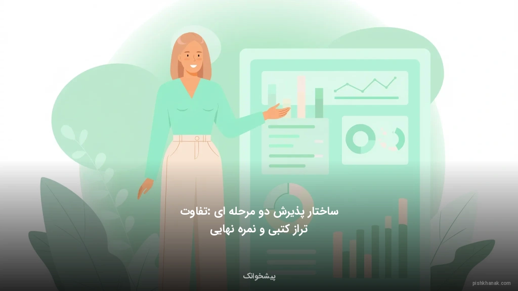 ساختار پذیرش دو مرحله‌ای: تفاوت تراز کتبی و نمره نهایی