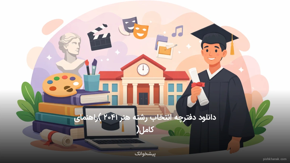 دانلود دفترچه انتخاب رشته هنر ۱۴۰۵ (راهنمای کامل)