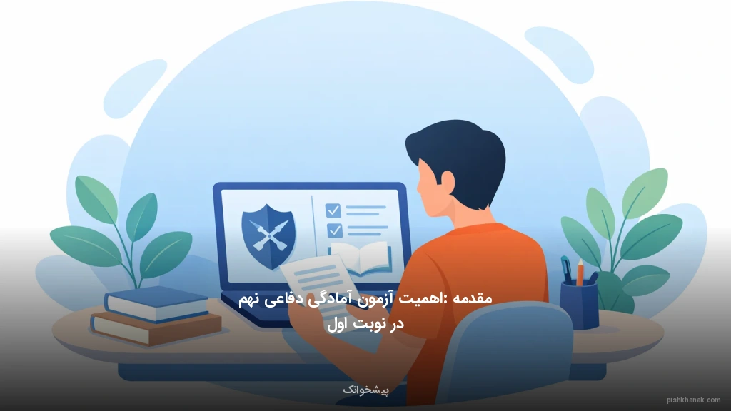 مقدمه: اهمیت آزمون آمادگی دفاعی نهم در نوبت اول