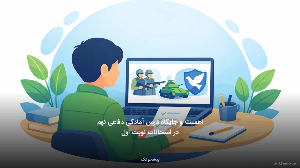 اهمیت و جایگاه درس آمادگی دفاعی نهم در امتحانات نوبت اول