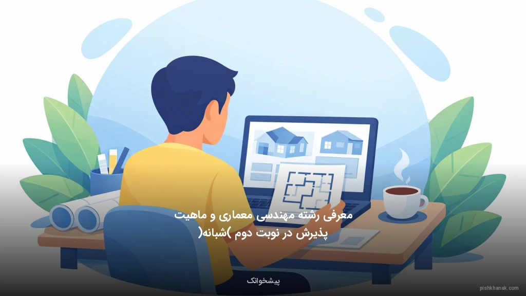 معرفی رشته مهندسی معماری و ماهیت پذیرش در نوبت دوم (شبانه)