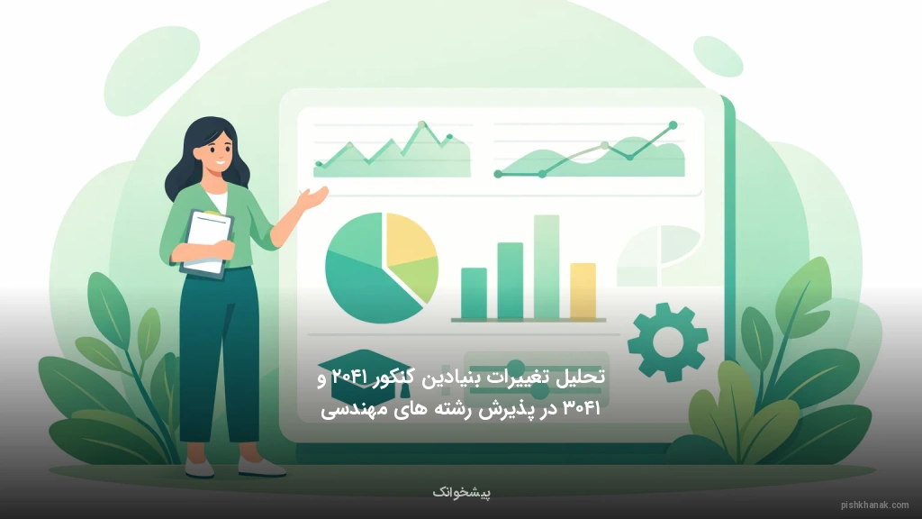 تحلیل تغییرات بنیادین کنکور ۱۴۰۲ و ۱۴۰۳ در پذیرش رشته‌های مهندسی