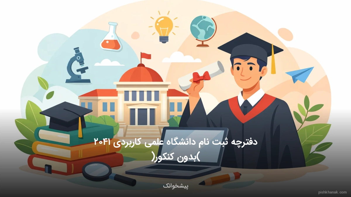 دفترچه ثبت نام دانشگاه علمی کاربردی ۱۴۰۵ (بدون کنکور)