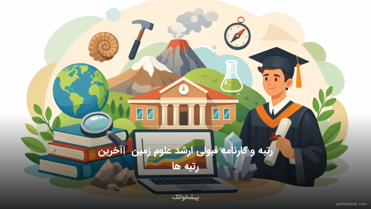 رتبه و کارنامه قبولی ارشد علوم زمین | آخرین رتبه‌ها