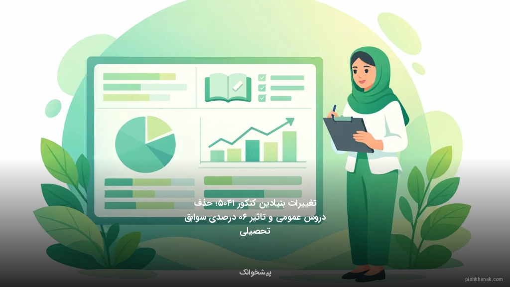 تغییرات بنیادین کنکور ۱۴۰۵؛ حذف دروس عمومی و تاثیر ۶۰ درصدی سوابق تحصیلی