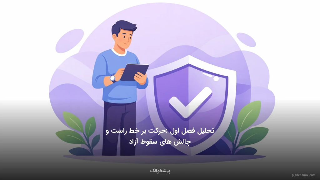 تحلیل فصل اول: حرکت بر خط راست و چالش‌های سقوط آزاد