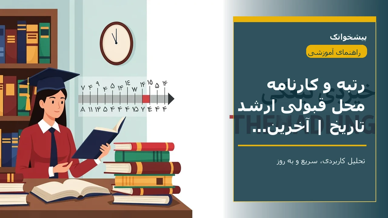 رتبه و کارنامه محل قبولی ارشد تاریخ | آخرین قبولی‌ها