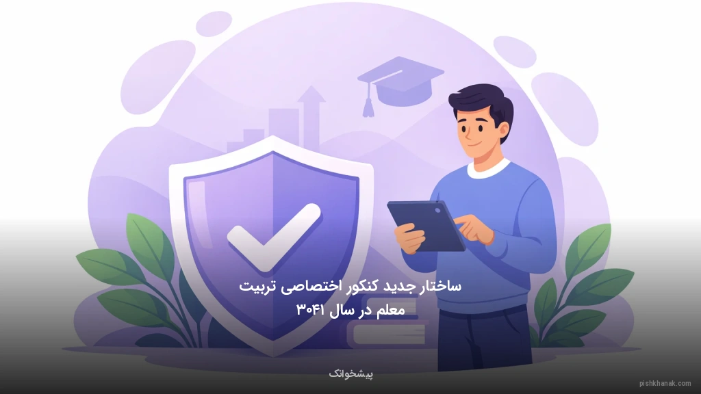 ساختار جدید کنکور اختصاصی تربیت معلم در سال ۱۴۰۳