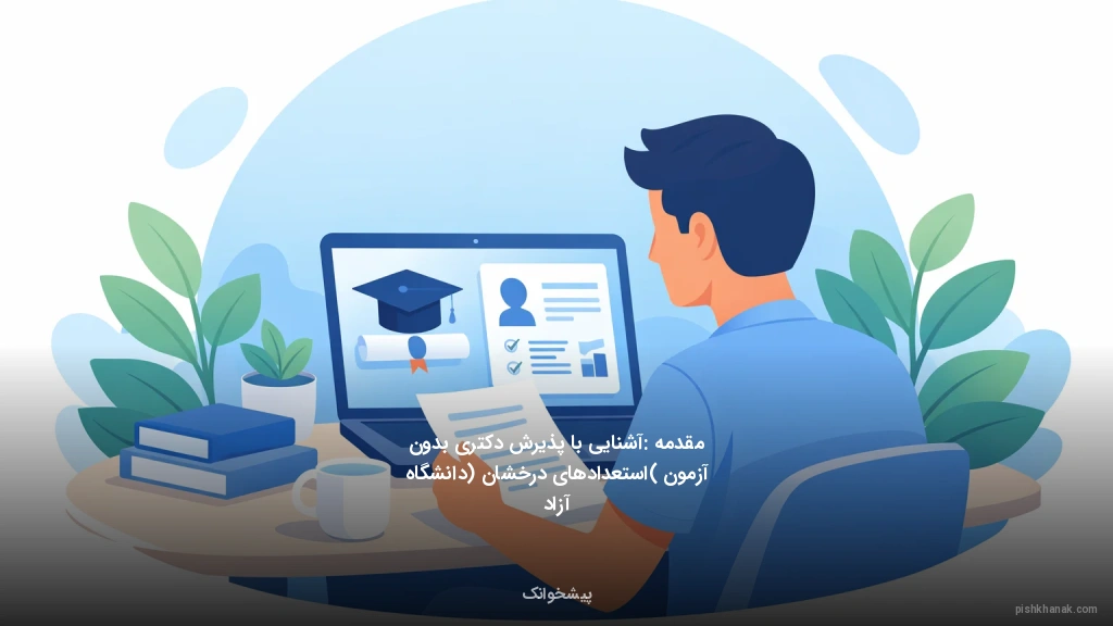 مقدمه: آشنایی با پذیرش دکتری بدون آزمون (استعدادهای درخشان) دانشگاه آزاد