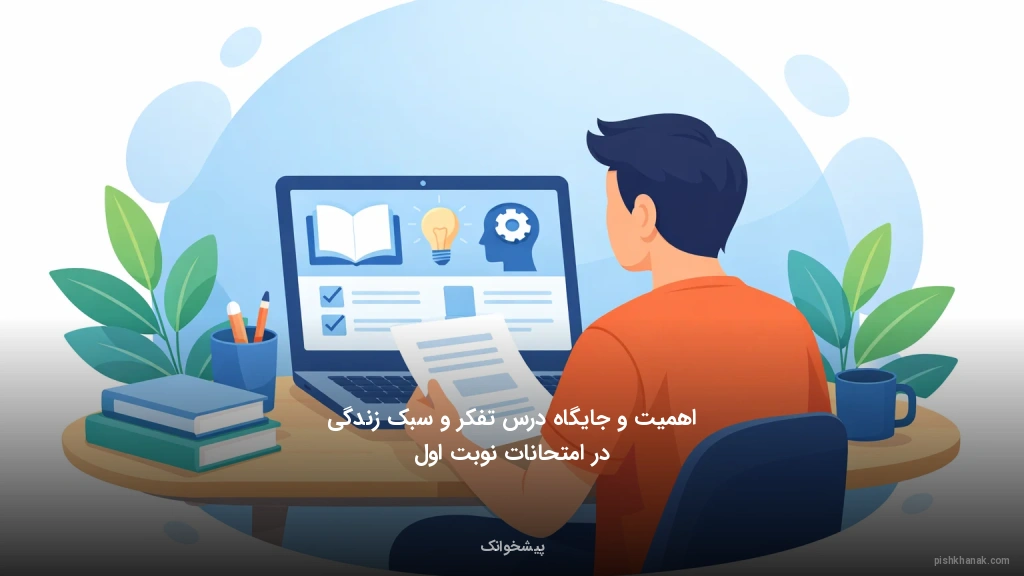 اهمیت و جایگاه درس تفکر و سبک زندگی در امتحانات نوبت اول