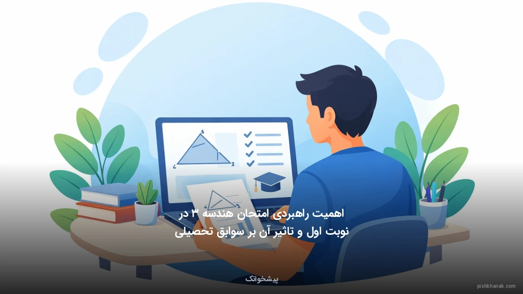 اهمیت راهبردی امتحان هندسه ۳ در نوبت اول و تاثیر آن بر سوابق تحصیلی