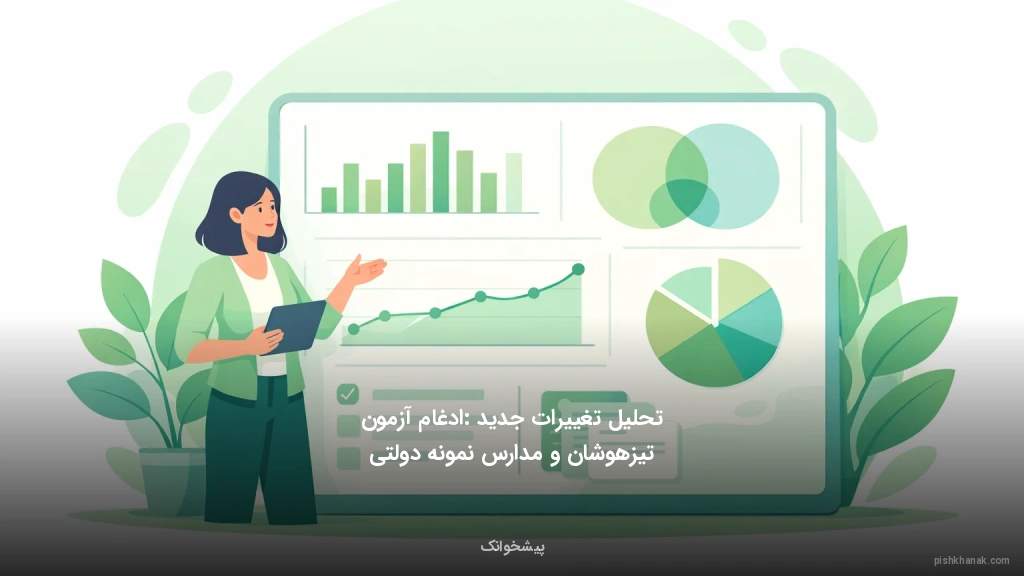 تحلیل تغییرات جدید: ادغام آزمون تیزهوشان و مدارس نمونه دولتی