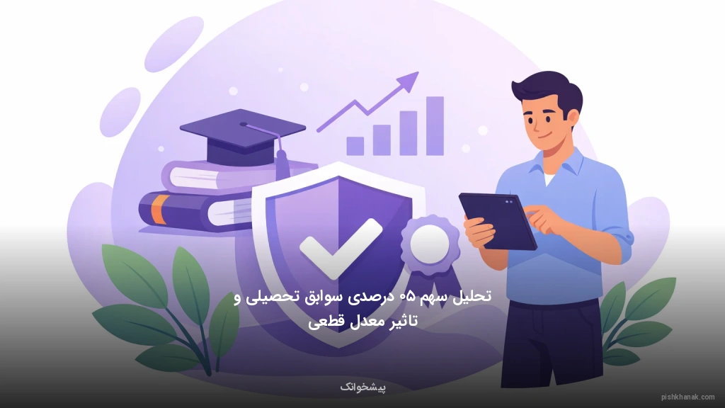 تحلیل سهم ۵۰ درصدی سوابق تحصیلی و تاثیر معدل قطعی