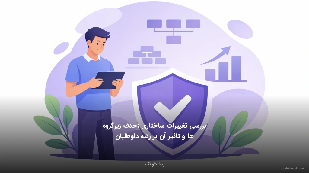 بررسی تغییرات ساختاری: حذف زیرگروه‌ها و تأثیر آن بر رتبه داوطلبان