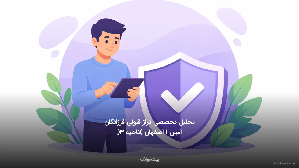 تحلیل تخصصی تراز قبولی فرزانگان امین ۱ اصفهان (ناحیه ۳)