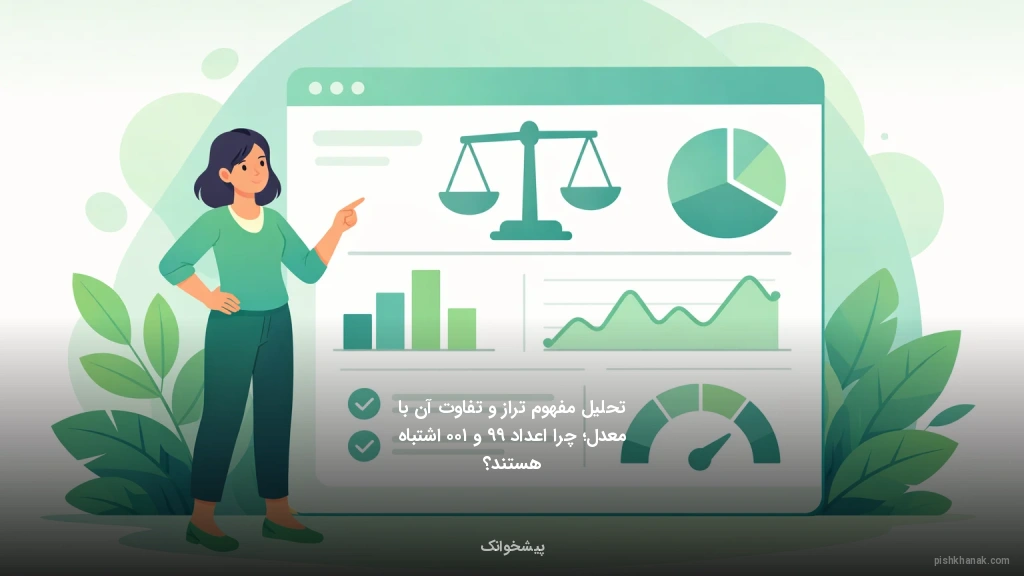 تحلیل مفهوم تراز و تفاوت آن با معدل؛ چرا اعداد ۹۹ و ۱۰۰ اشتباه هستند؟