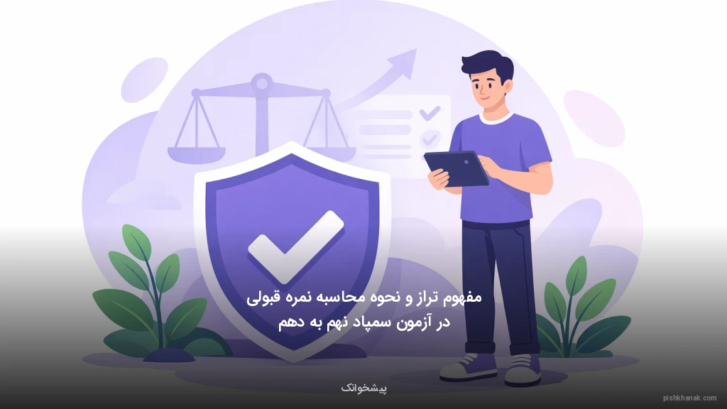 مفهوم تراز و نحوه محاسبه نمره قبولی در آزمون سمپاد نهم به دهم