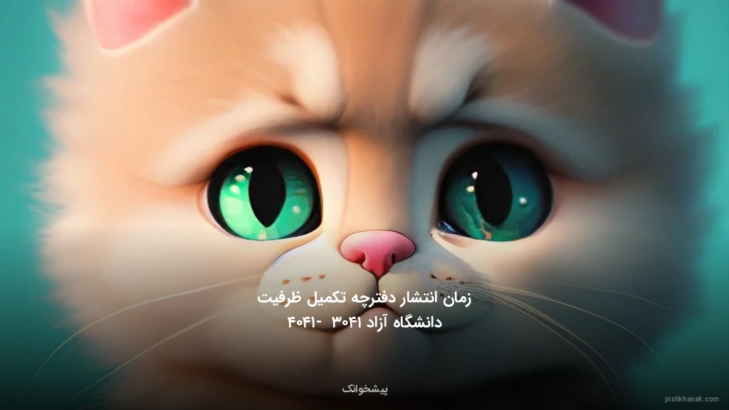 زمان انتشار دفترچه تکمیل ظرفیت دانشگاه آزاد ۱۴۰۳ - ۱۴۰۴