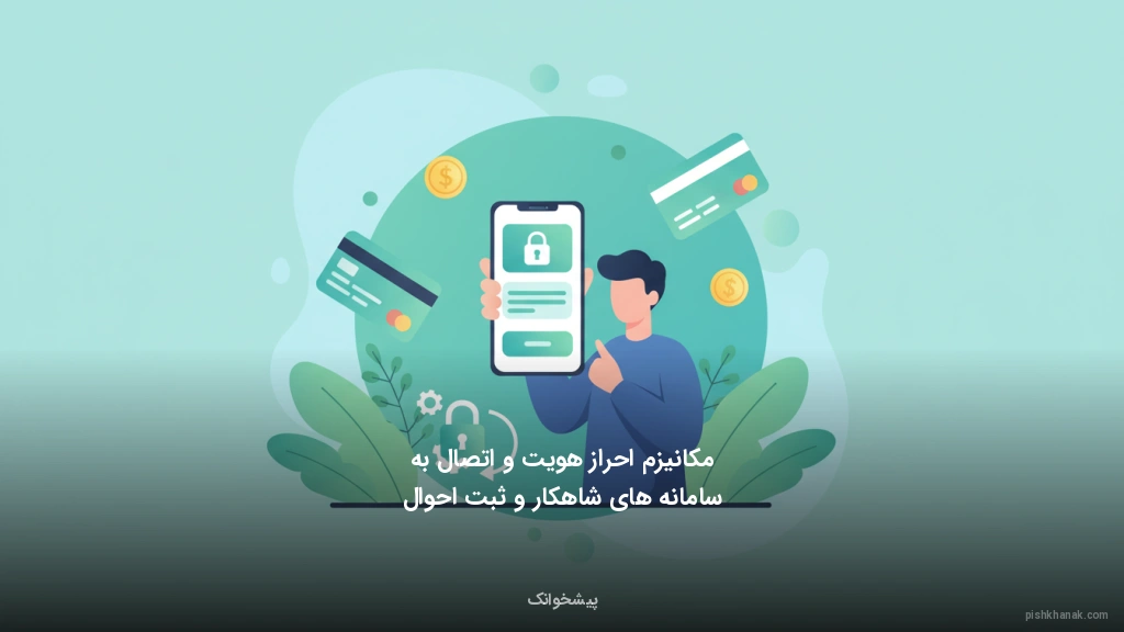 مکانیزم احراز هویت و اتصال به سامانه‌های شاهکار و ثبت احوال