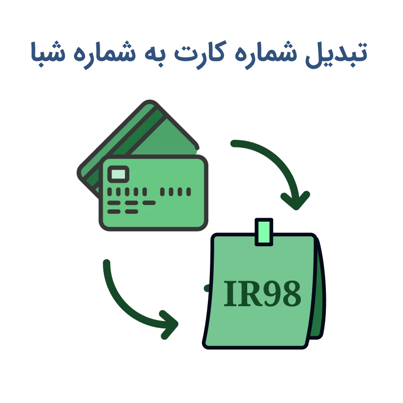تبدیل شماره کارت به شماره شبا