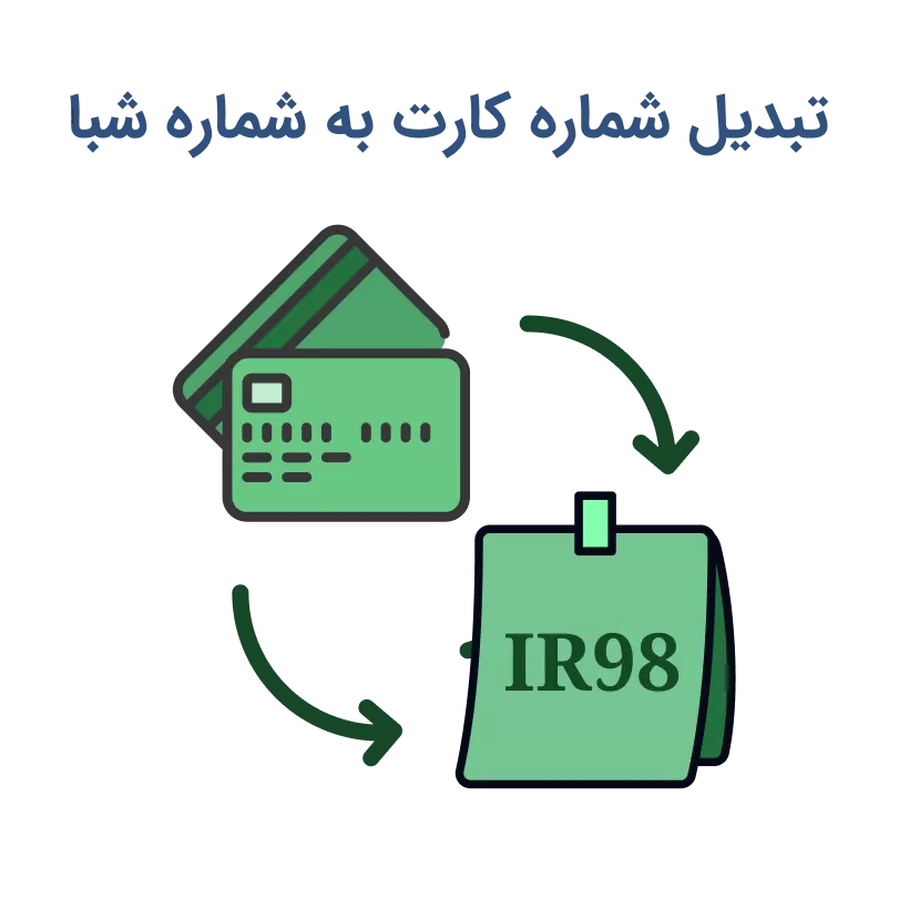 تبدیل شماره کارت به شماره شبا